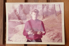 Das ist der erste gefangene Karpfen von unserem Mitglied Wilfried „Pille“ Dahmen vom 16.11.1967